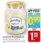 Fruchtjoghurt Vanille Angebote von Landliebe bei EDEKA Karlsruhe für 0,99 €