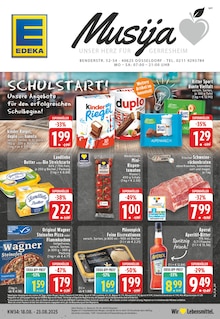 Aktueller EDEKA Prospekt "Aktuelle Angebote" Seite 1 von 24 Seiten für Düsseldorf