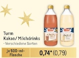 Kakao/ Milchdrinks von Turm im aktuellen Metro Prospekt