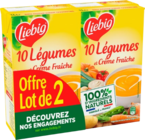 Soupes 10 légumes et crème fraîche - LIEBIG dans le catalogue Lidl