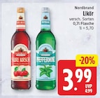 Likör von Nordbrand für 3,99 € bei EDEKA im Angebot Likör von Nordbrand im aktuellen EDEKA Prospekt