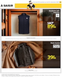 Offre Doudoune dans le catalogue Carrefour du moment à la page 31
