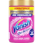 Fleckenentferner Pulver Oxi Action Pink von Vanish Oxi Action im aktuellen dm-drogerie markt Prospekt