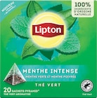 Thé Vert Menthe Intense - Lipton dans le catalogue Intermarché Express