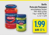 Pesto Angebote von Barilla bei diska Hof für 1,99 €