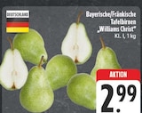 Bayerische/Fränkische Tafelbirnen Williams Christ bei EDEKA im Prospekt "" für 2,99 €