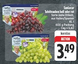 Tafeltrauben hell Angebote von SanLucar bei EDEKA Jena für 3,49 €