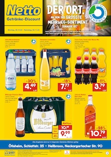 Netto Marken-Discount Prospekt mit 2 Seiten (Flein)