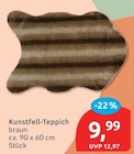 Kunstfell-Teppich für 9,99 € bei budni im Angebot Kunstfell-Teppich im aktuellen budni Prospekt