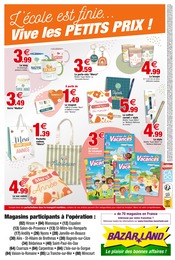 Bureau Angebote im Prospekt "DES PRIX MINIS en attendant les vacances !" von Bazarland Bureau Angebote im Prospekt "DES PRIX MINIS en attendant les vacances !" von Bazarland auf Seite 4