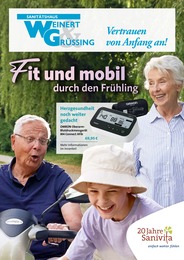 Aktueller Sanitätshaus Weinert & Grüssing GmbH Sanitätshäuser Prospekt für Weener: Fit und mobil durch den Frühling mit 6 Seiten, 11.03.2026 - 31.05.2026