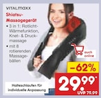 Shiatsu-Massagegerät im Angebot bei Netto Marken-Discount in Recklinghausen Shiatsu-Massagegerät Angebote von Vitalmaxx bei Netto Marken-Discount Recklinghausen für 29,99 €