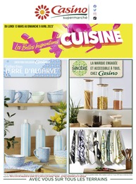 Casino Supermarchés Catalogue "Les Belles Inspirations CUISINE", 24 pages, Semoutiers-Montsaon,  13/03/2023 - 09/04/2023