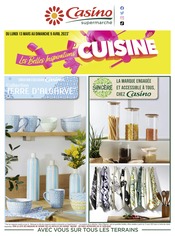 Prospectus Casino Supermarchés à Paris, "Les Belles Inspirations CUISINE", 24 pages de promos valables du 13/03/2023 au 09/04/2023
