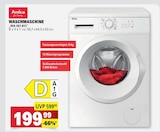 Waschmaschine WA 461 013 Angebote von Amica bei E center Mainz für 199,99 €