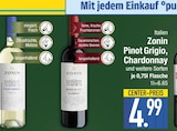 Pinot Grigio im EDEKA Prospekt Pinot Grigio von Zonin im aktuellen EDEKA Prospekt für 4,99 €