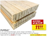 toom Baumarkt Krumbach - Profilholz Angebot im Prospekt Profilholz bei toom Baumarkt im Krumbach Prospekt für 21,68 €