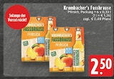 Aktuelle Krombacher Angebote bei EDEKA in Lippstadt Aktuelles Fassbrause Pfirsich Angebot bei EDEKA in Lippstadt ab 2,50 €
