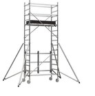 Promo Echafaudage aluminium pliant hauteur travail 5 mètres à 645,00 € dans le catalogue Brico Dépôt à Brive-la-Gaillarde