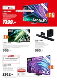 Samsung QLED TV Angebot im aktuellen MediaMarkt Saturn Prospekt auf Seite 2