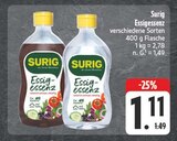 Essigessenz im Angebot bei EDEKA in Chemnitz Essigessenz Angebote von Surig bei EDEKA Chemnitz für 1,11 €