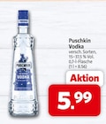 Vodka im Angebot bei Markant Nordwest in Emden Vodka Angebote von Puschkin bei Markant Nordwest Emden für 5,99 €