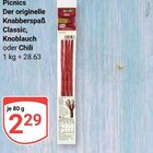 Classic oder Knoblauch oder Chili im Angebot bei GLOBUS in Siegen Classic oder Knoblauch oder Chili Angebote von Picnics bei GLOBUS Siegen für 2,29 €