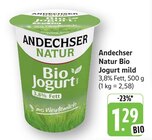 Bio Jogurt mild bei EDEKA im Walldorf Prospekt für 1,29 €