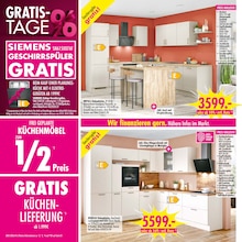 Küche im SB Möbel Boss Prospekt "WSV" mit 12 Seiten (Bochum)