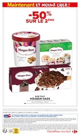Promos Häagen Dazs dans le catalogue "Carrefour market" de Carrefour Market à la page 2
