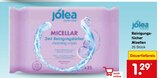 Reinigungstücher Mizellen im Netto Marken-Discount Prospekt Reinigungstücher Mizellen von jolea im aktuellen Netto Marken-Discount Prospekt für 1,29 €