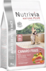 20% DE REMISE SUR TOUTES LES CROQUETTES CHIEN NUTRIVIA NATURE PLUS - NUTRIVIA NATURE PLUS - Animalis à Neuilly-sur-Seine 20% DE REMISE SUR TOUTES LES CROQUETTES CHIEN NUTRIVIA NATURE PLUS - NUTRIVIA NATURE PLUS en promo chez Animalis Neuilly-sur-Seine à 21,59 €