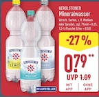 Mineralwasser im Angebot bei ALDI Nord in Peine Mineralwasser Angebote von Gerolsteiner bei ALDI Nord Peine für 0,79 €