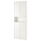 Aktuelles Regalkombination mit Türen/Aufsatz weiß Angebot bei IKEA in Bergisch Gladbach ab 169,99 €
