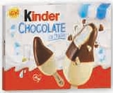 Batonnets creme glacée chocolat au lait - KINDER dans le catalogue Super U