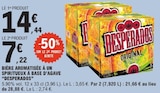 Bière aromatisée à un spiritueux à base d'agave - DESPERADOS en promo chez E.Leclerc Bière aromatisée à un spiritueux à base d'agave - DESPERADOS dans le catalogue E.Leclerc