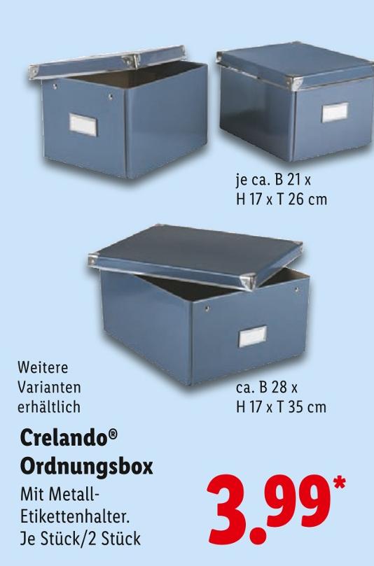 Ordnungsbox