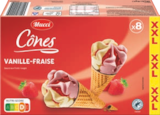8 cônes vanille-fraise - Mucci - Aldi 8 cônes vanille-fraise - Mucci à 1,99 € dans le catalogue Aldi