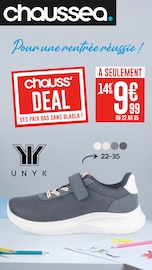 Catalogue Magasins de Chaussures Chaussea en cours à Chenôve et alentours, "Pour une rentrée réussie!", 10 pages, 18/08/2025 - 10/09/2025