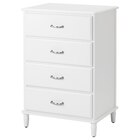 IKEA - Kommode mit 4 Schubladen weiß Angebot im Prospekt Kommode mit 4 Schubladen weiß bei IKEA im Prospekt für 229,00 €