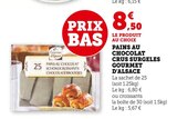 Pains au chocolat crus surgelés - Gourmet d'Alsace dans le catalogue Hyper U