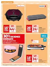 Offre Moulinex dans le catalogue Auchan Hypermarché du moment à la page 14
