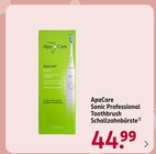 Sonic Professional Toothbrush Schallzahnbürste Angebote von ApaCare bei Rossmann Rosenheim für 44,99 €