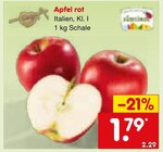 Aktuelles Apfel rot Angebot bei Netto Marken-Discount in Freiburg (Breisgau) ab 1,79 €