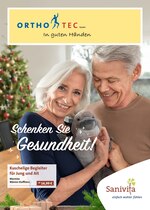 Sanitätshaus OrthoTec GmbH Prospekt "Schenken Sie Gesundheit!", 8 Seiten, für Gummersbach, 15.11.2019 - 31.01.2020 Sanitätshaus OrthoTec GmbH Prospekt "Schenken Sie Gesundheit!", 8 Seiten, für Gummersbach, 15.11.2019 - 31.01.2020