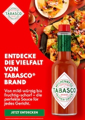 Tabasco Discounter Prospekt der aktuellen Woche mit 1 Seite, gültig von 15.06.2026 bis 21.06.2026, in Höchstädt und Umgebung Aktueller Tabasco Discounter Prospekt in Höchstädt und Umgebung, "Entdecke die Vielfalt von Tabasco Brand" mit 1 Seite, 15.06.2026 - 21.06.2026