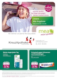 Aktueller mea - meine apotheke Apotheken Prospekt für Monheim: Unsere Mai-Angebote mit 2} Seiten, 01.05.2025 - 31.05.2025