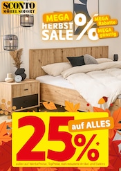 Couch im Sconto SB Prospekt in Leipzig Aktueller Sconto SB Prospekt mit Couch, "25% AUF ALLES!", Seite 1