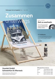 Volkswagen Prospekt für Dittelbrunn: Unsere Glanzstücke, 1 Seite, 01.03.2022 - 31.05.2022