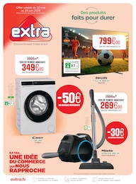 Catalogue Multimédia & Electroménager Extra en cours à Firminy et alentours, Des produits faits pour durer, 8 pages, 20/05/2026 - 20/06/2026